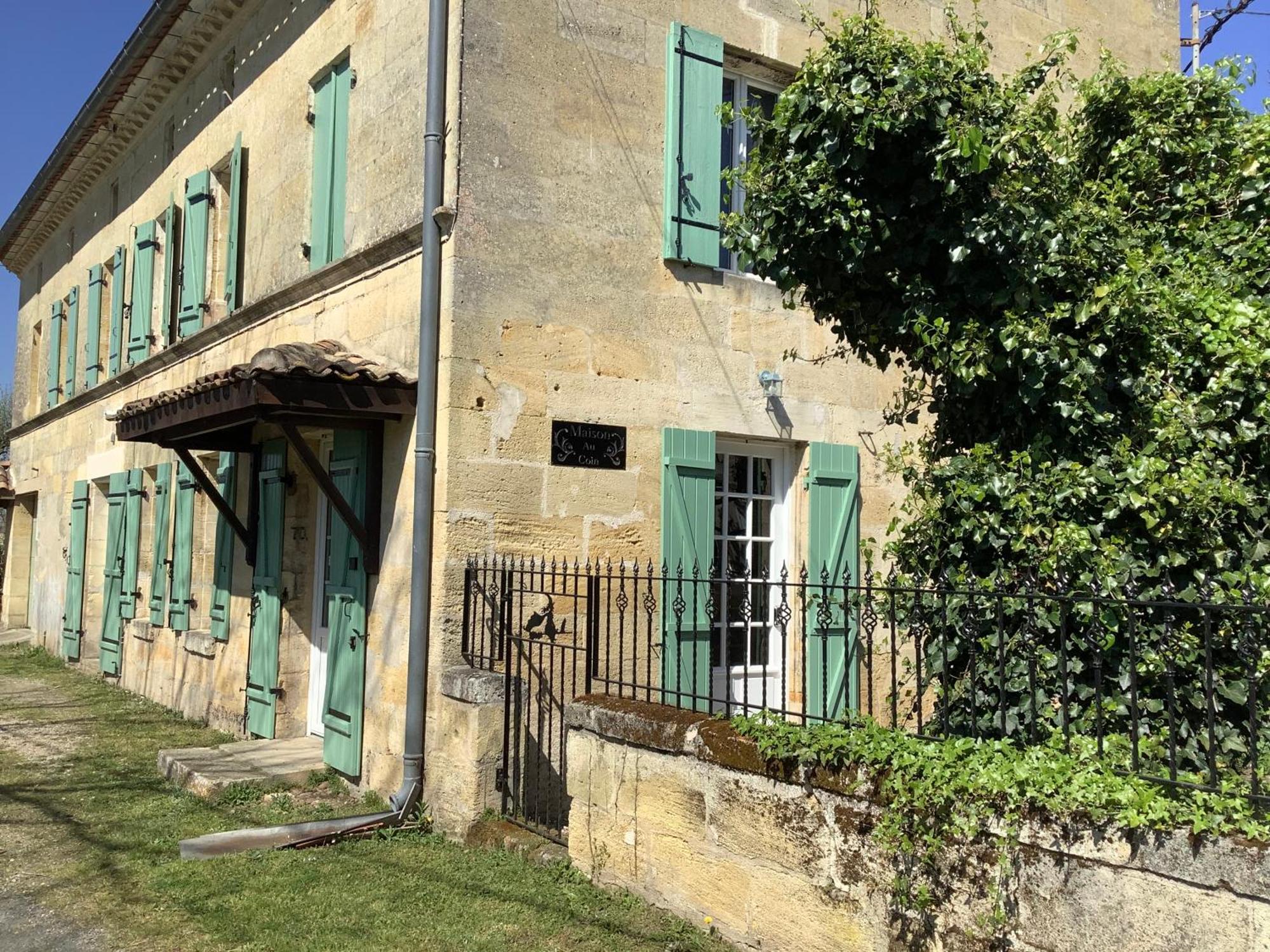 Maison Au Coin, Proche St Emilion Sainte-Terre Ngoại thất bức ảnh